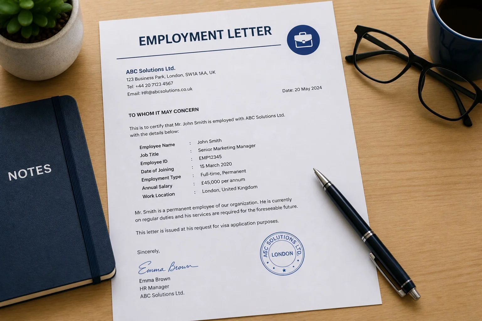 Employment Letter