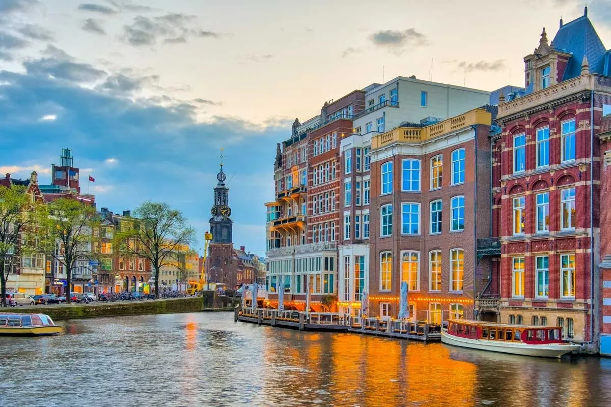 Amsterdam canals Netherlands
